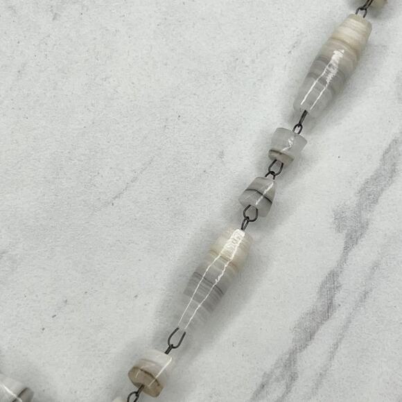 Vintage Beaded Aztec Calendar Pendant Necklace Gold Tone ✨ - Picture 7 of 9